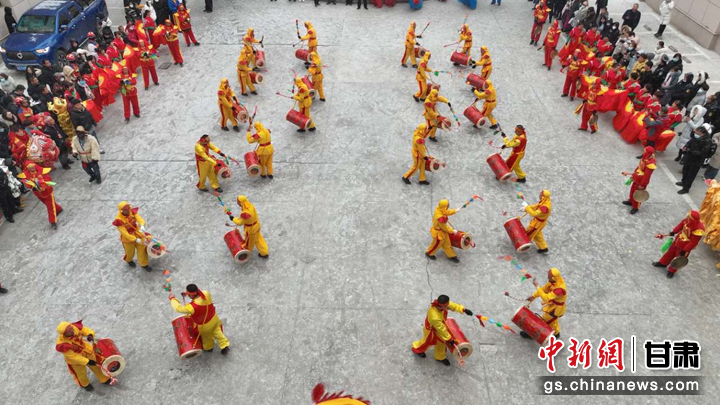 “龙”咚锵！甘肃“社”牛闹元宵带你嗨翻天