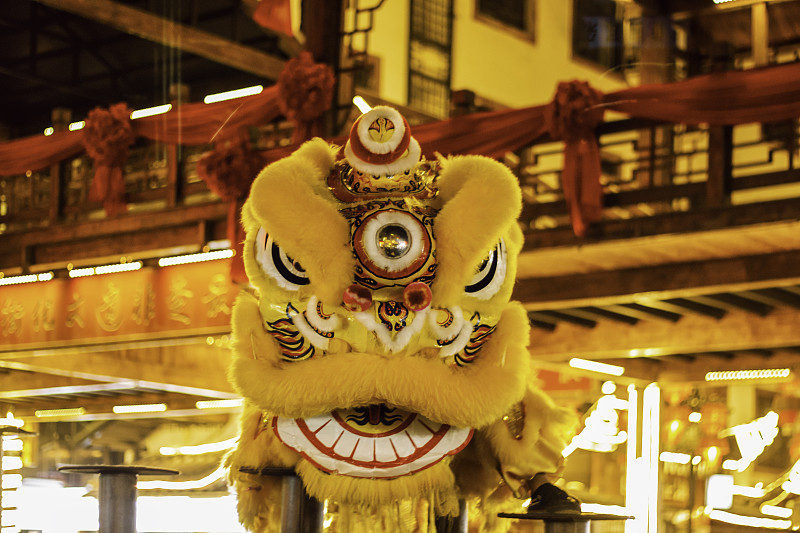 新年舞狮图片下载