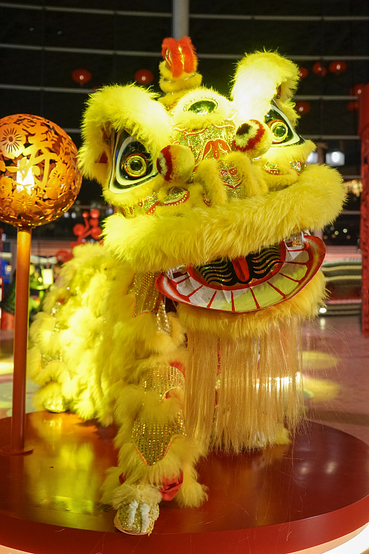 舞狮表演图片下载